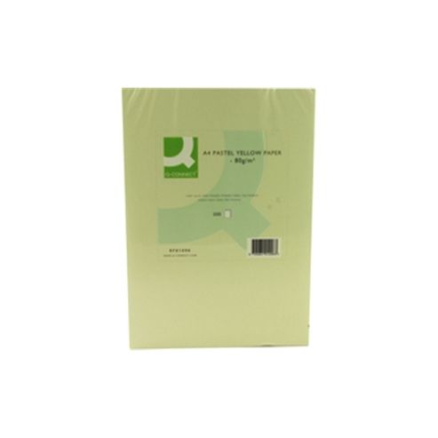 Image of Q-connect Coloured Copier Paper A4 80gsm Pink Ream Pack Of 1