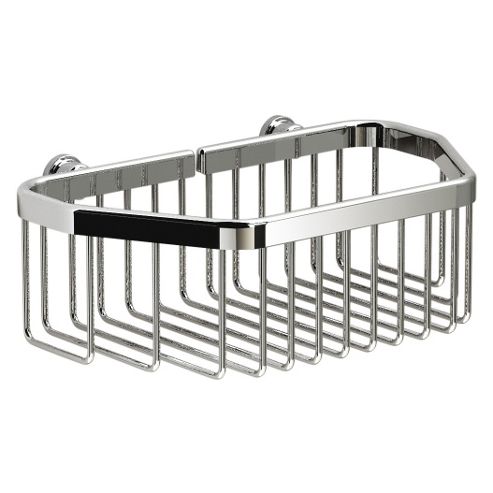 Image of Sonia Deep Basket In Chrome