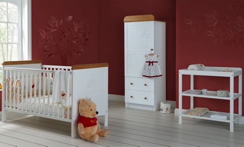 Image of Disney Winnie The Pooh 3 Piece Furniture Set - White