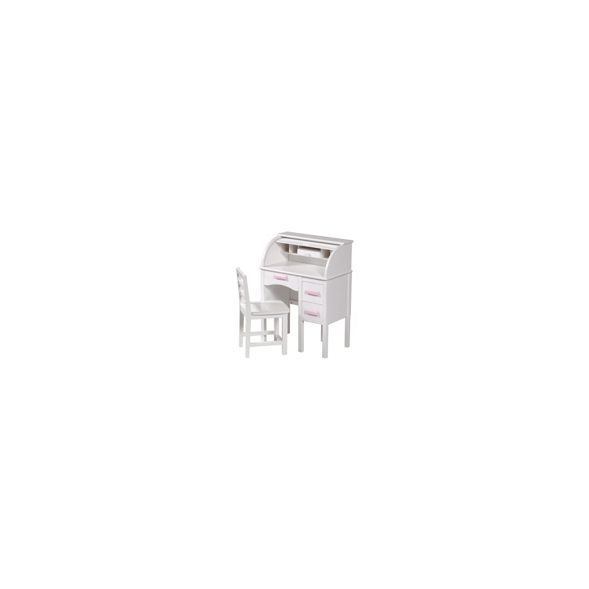 Guidecraft Jr. Roll - Top Desk Set in White at Tesco Direct