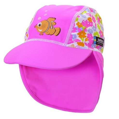 Image of Disney Finding Nemo Uv Sun Hat Pink 1 To 2 Years