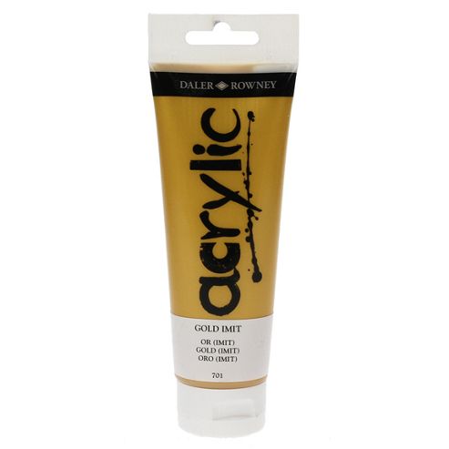 Image of Daler Graduate Acrylic Gold Imit 120ml