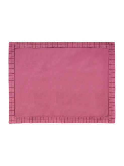 Image of Pleats Mulberry Placemats Set Of 2