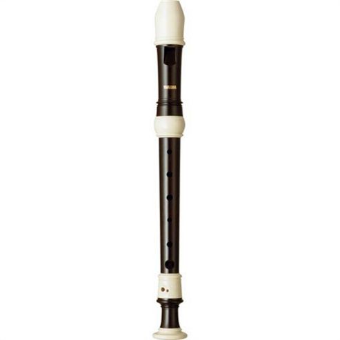 Image of Yamaha Yrs302b Brown And White Descant Recorder