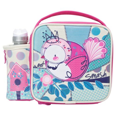 Image of Smash Robin Lunch Bag And Water Bottle Set