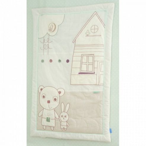 Image of Grobag Louberry Bear Play Mat & Wall Hanging