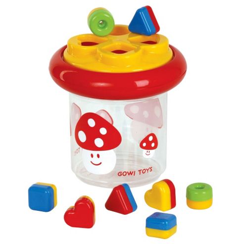 Image of Gowi Toys 453-26 Puzzle Box Mushroom