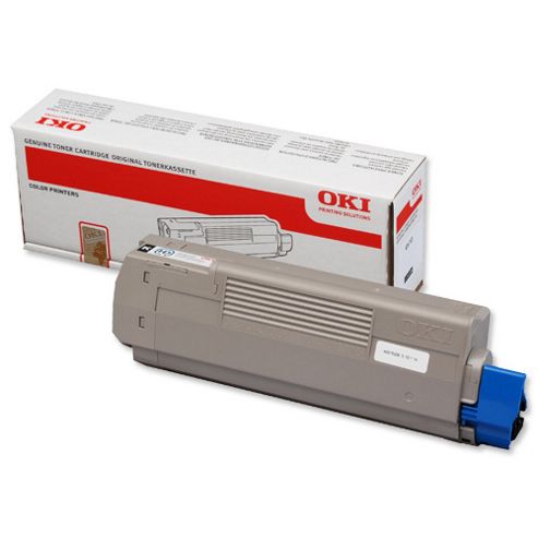 Image of Oki Toner Cartridge For C610 A4 Colour Laser Printers - Black