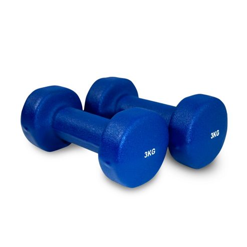 Image of Bodymax Vinyl Dumbbell Pair - 2 X 3kg