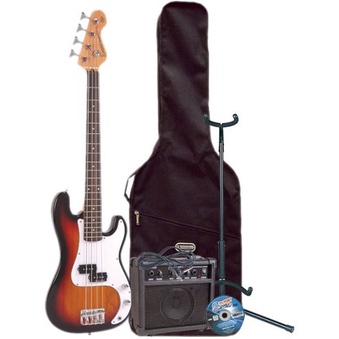 Image of Encore E20 7/8 Sunburst Kids Bass Pack