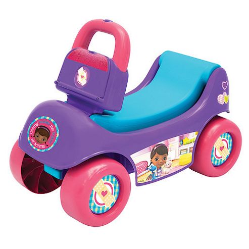 Image of Disney Doc Mcstuffins 2-in-1 Happy Hauler Ride-on