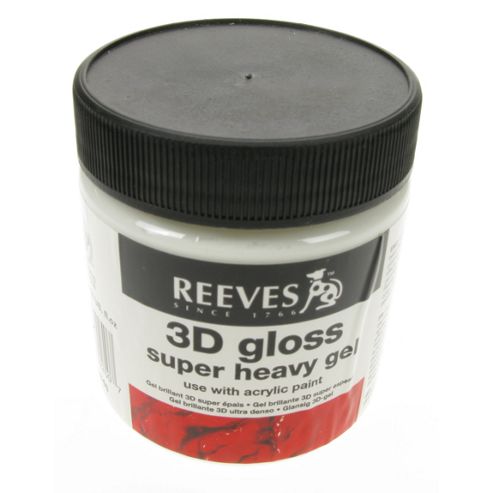 Image of Reeves 3d Gloss Super Heavy Gel 237ml