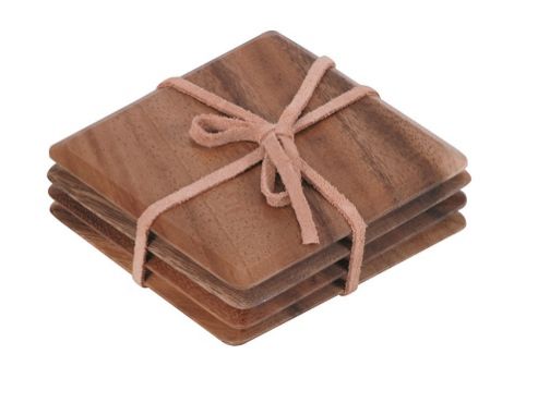 Image of T&g Woodware Ltd Tuscany Square Coaster (set Of 4)