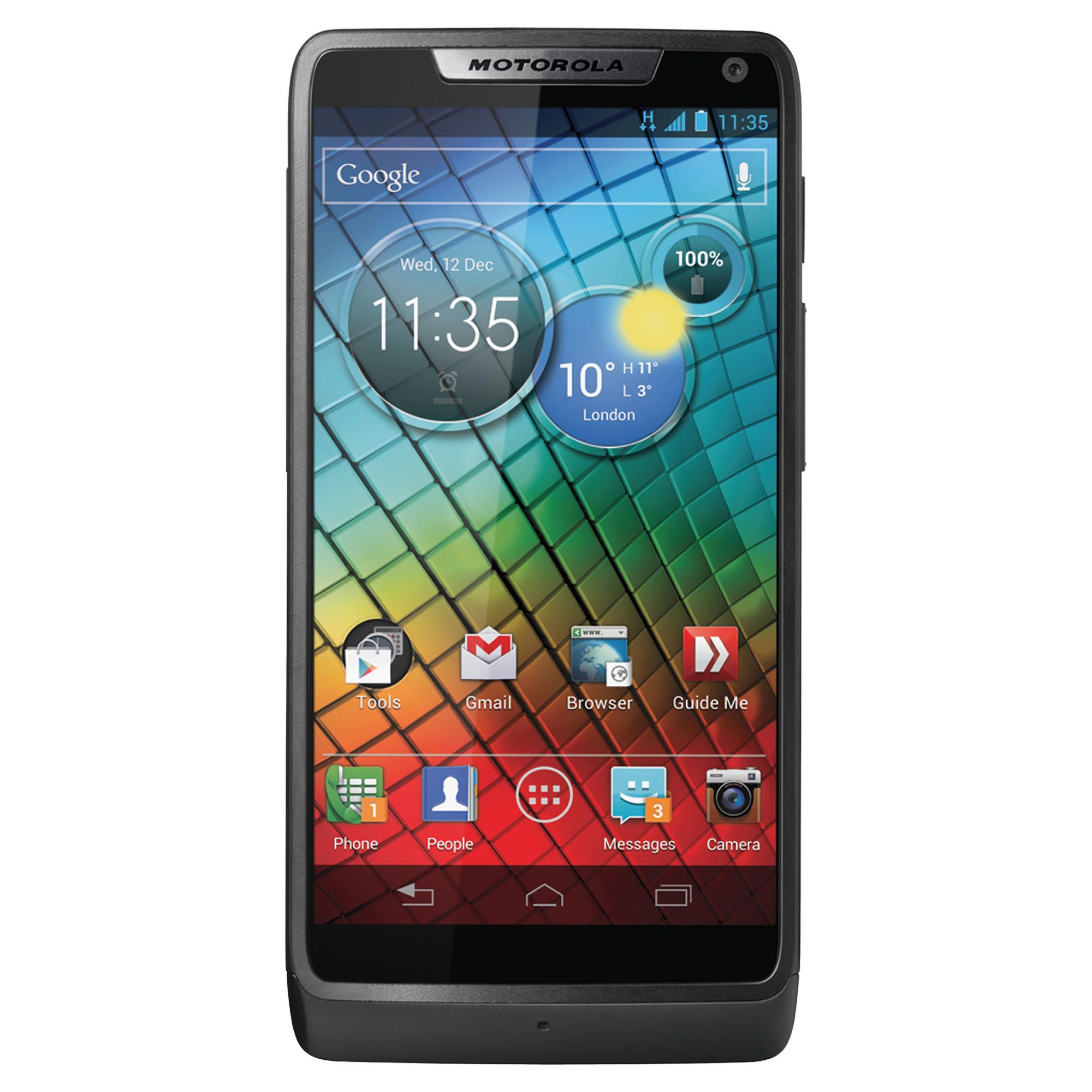 Tesco Mobile Motorola Razr™ i Black at Tesco Direct