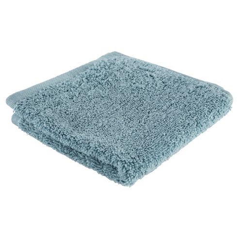 Image of Tesco 100% Egyptian Cotton Bath Sheet - Blue