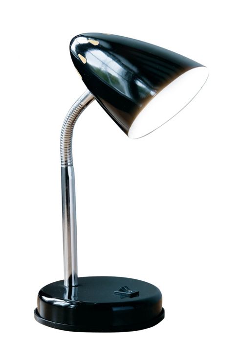 Image of Premier Housewares Flexi Desk Lamp - Black