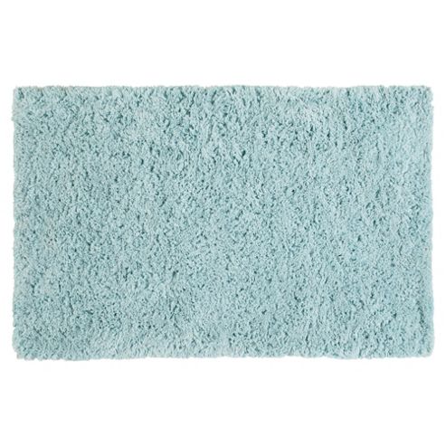 Image of Tesco Soft Shaggy Rug 70 X 130cm, Duck Egg