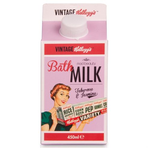 Image of Kellogg's 50's Vintage Tuberose & Jasmine Bath Milk