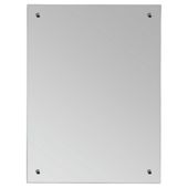 Plain Bathroom Mirror, Large