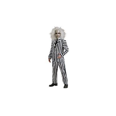 Image of Rubies Fancy Dress Costume - Deluxe Beetlejuice - Uk Standard