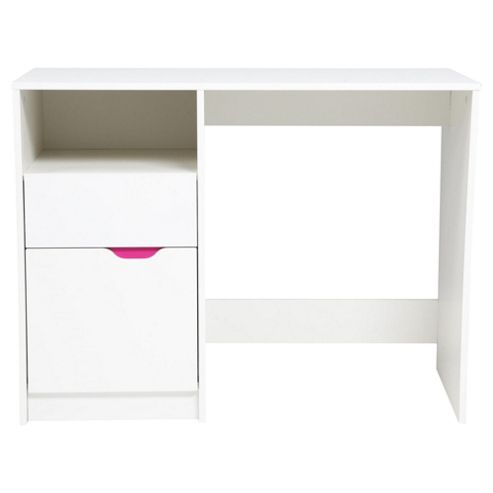 Image of Otto Desk With White/pink/blue Insert