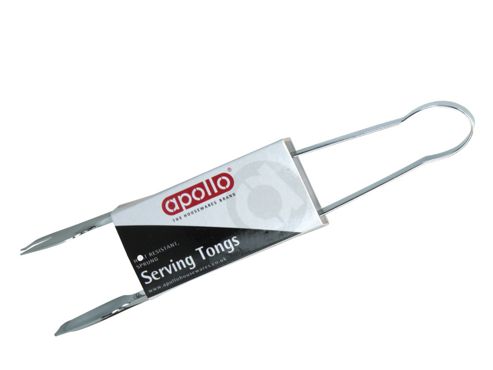 Image of Apollo Housewares 9925 Metal Tongs 9in