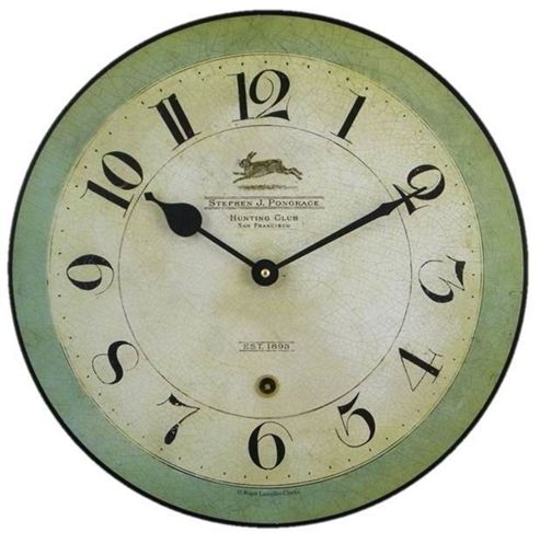 Image of Roger Lascelles Clocks Running Rabbit Wall Clock