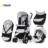 Hauck Eagle TrioSet Caviar/Silver
