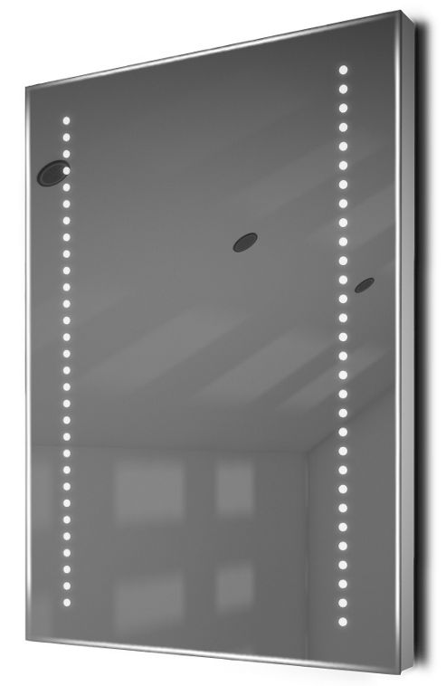 Image of Auto Colour Change Rgb Ultra-slim Bathroom Mirror With Demister & Sensor K10rgb