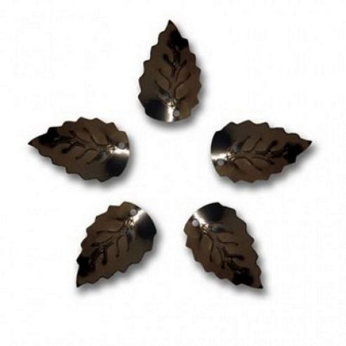 Image of Leaf Seq 18mm Black 2g