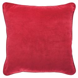 F&F Home Velvet Cushion, Red