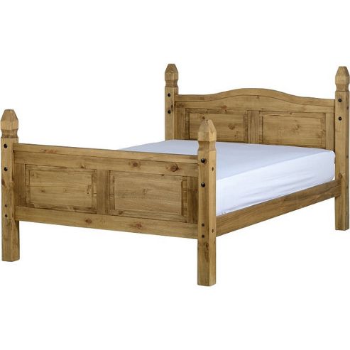 Image of Seconique Corona High Foot End Bed Frame - King (5')