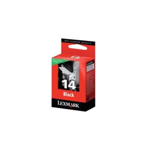 Image of Lexmark 14 Black Return Programme Print Cartridge