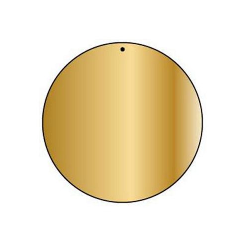 Image of Copper Blank Cb11 50 Mm Round Pendant Pack Of 5
