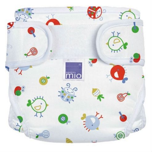Image of Bambino Miosoft Nappy Cover (extra Large Nature Calls Summer)