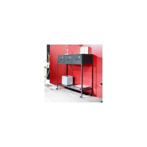 Image of Tikamoon Industriel Metal Console Table
