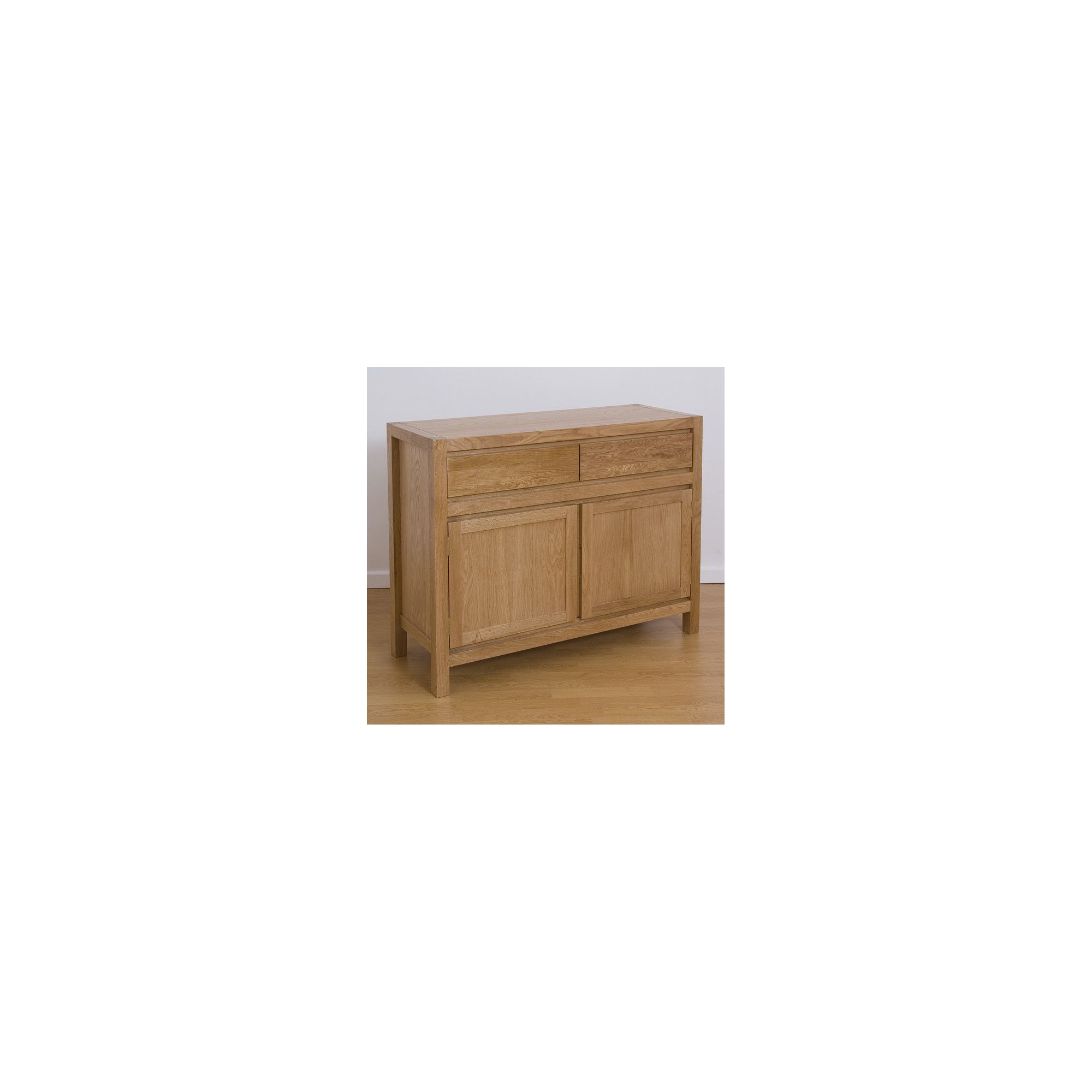 G&P Furniture Small Oak Sideboard at Tesco Direct