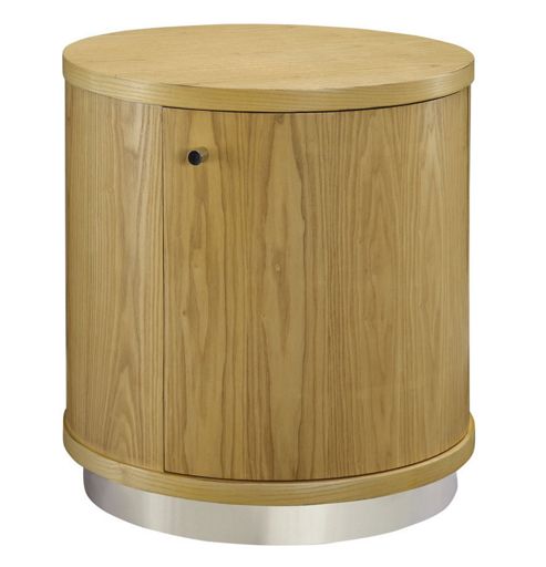 Image of Jual Jf608 Oak Mini Bar Lamp Table