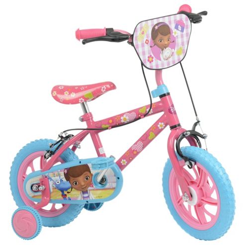Image of Disney Doc Mcstuffins 12" Kids' Bike With Stabilisers