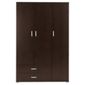 Fresno 3 Door 2 Drawer Robe, Brown