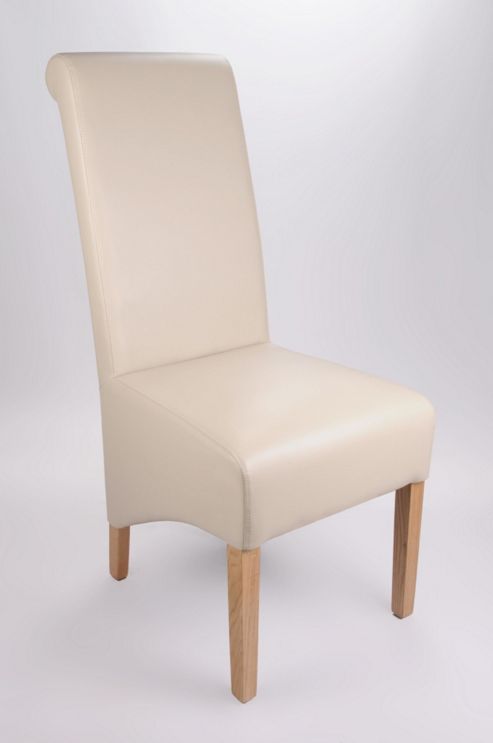 Image of Shankar Enterprises Krista Madras Chair (set Of 2) - Ivory