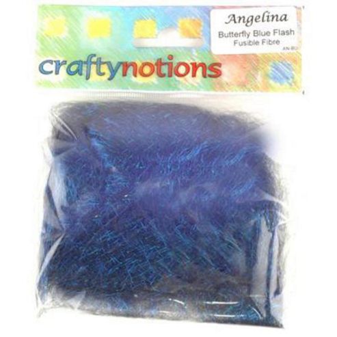 Image of Angelina Fusible Fibre - Butterfly Blue Flash
