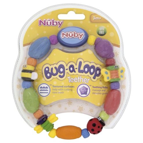 Image of Nuby Bug A Loop teether