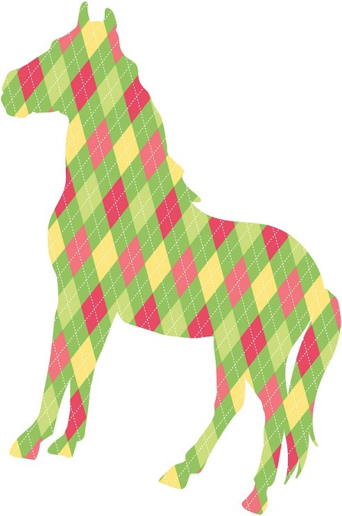 Image of Zoowallogy Addison The Horse Wall Art