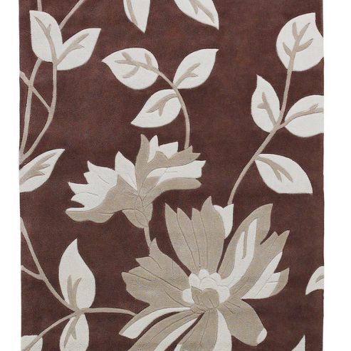 Image of Oriental Carpets & Rugs Hong Kong Brown Tufted Rug - Runner 225cm L X 60cm W