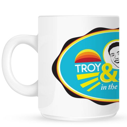 Image of Troy & Abed In The Morning 10oz Ceramic Mug