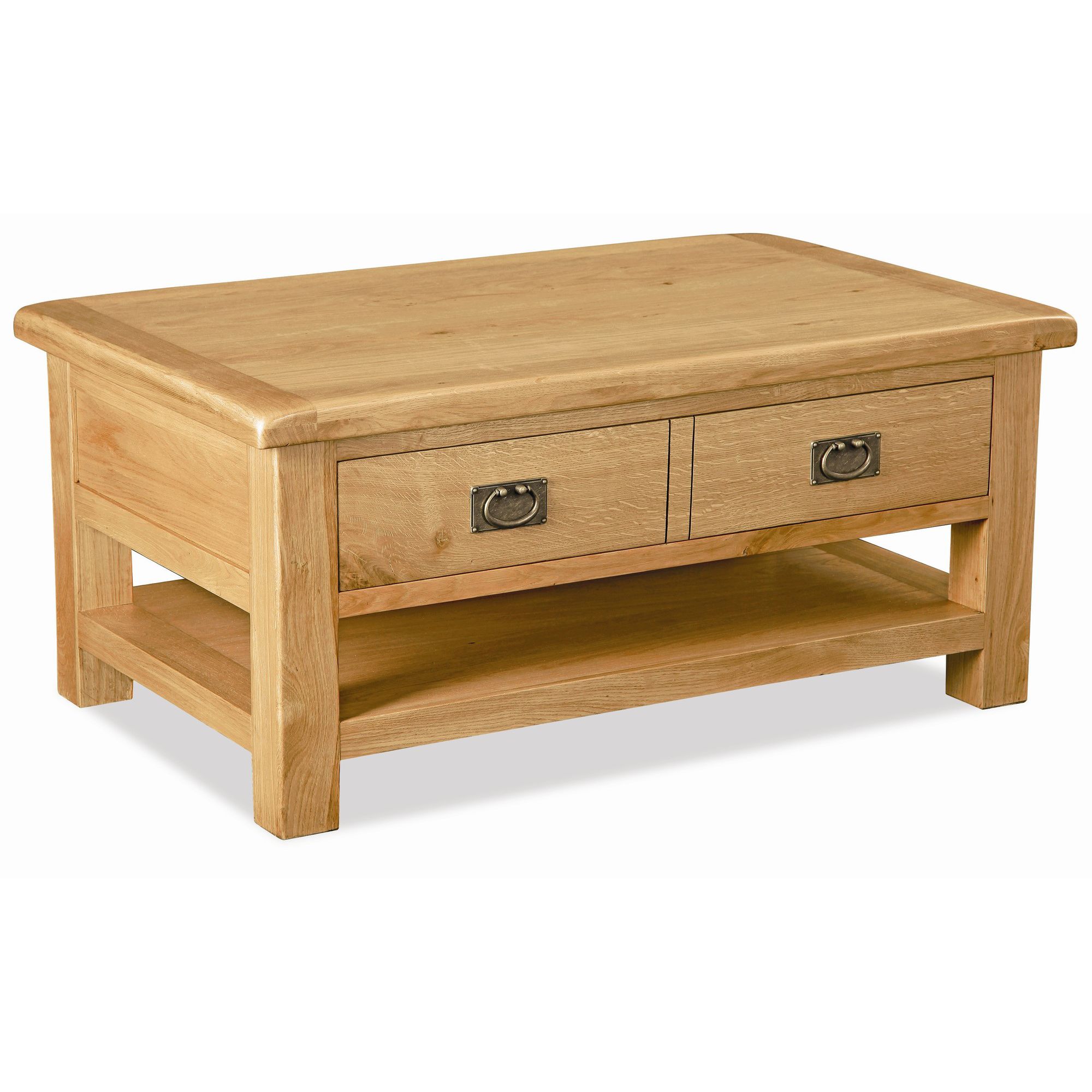 Alterton Furniture Pemberley Large Coffee Table with Drawer And Shelf at Tesco Direct