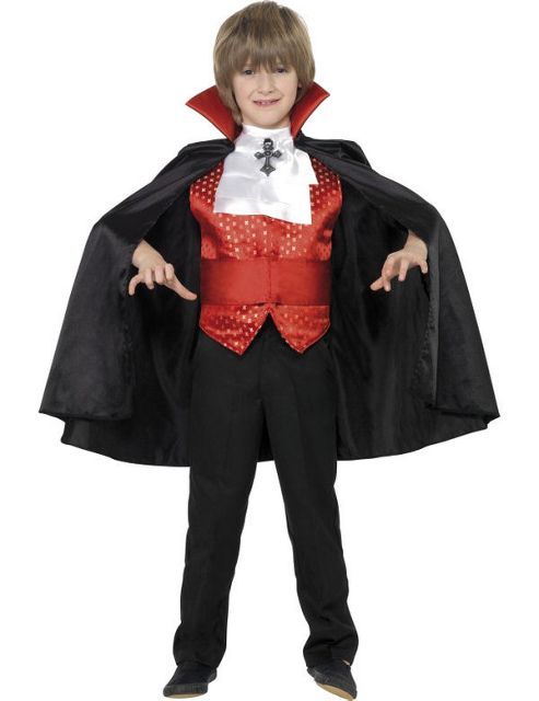 Image of Child Dracula Boy Costume Large