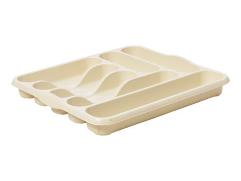 Image of Whatmore 11980 Homewares Cutlery Tray Calico Large