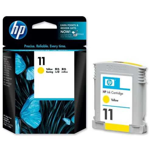Image of Hewlett-packard No11 Ink Cartridgeyellow